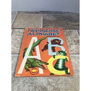 The Nonsense Alphabet By Edward Lear Wonder‎ Books ABC Childrens Vintage